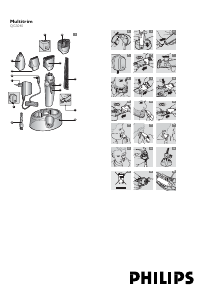 Instrukcja Philips QG3040 Trymer do brody