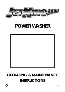 Manual Clarke JetKing 2000 Pressure Washer