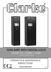 Manual Clarke CGS5D Safe