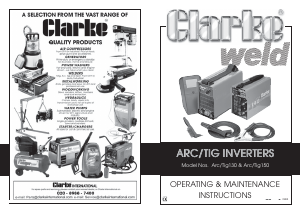 Manual Clarke Arc/Tig130 Welder
