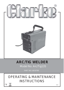 Manual Clarke Arc/Tig135 Welder