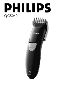 Instrukcja Philips QC5040 Strzyżarka do włosów