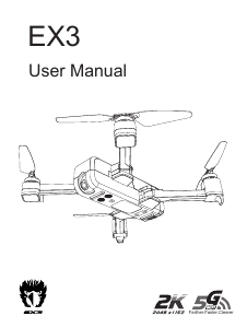 Handleiding Eachine EX3 Drone