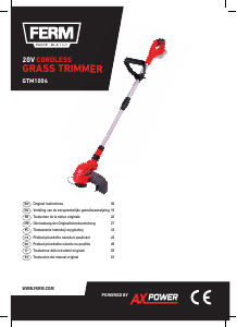 Manual FERM GTM1004 Grass Trimmer