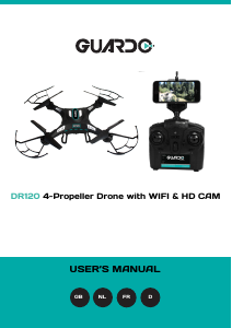 Mode d’emploi Guardo DR120 Drone