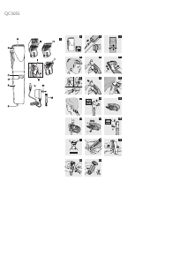 Manuale Philips QC5055 Tagliacapelli