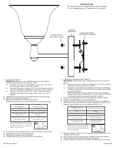 Manual Kichler 6322NI Dover Lamp