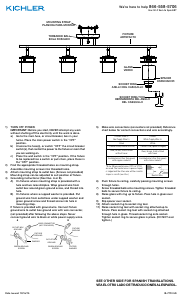 Manual de uso Kichler 7772OZ Hendrik Lámpara