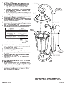 Handleiding Kichler 9060RZ Courtyard Lamp