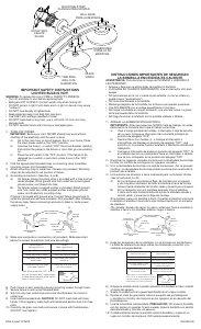Manual de uso Kichler 6162NI Structures Lámpara