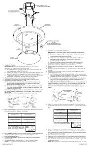 Manual de uso Kichler 8881NIL18 Ceiling Lámpara