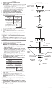 Manual Kichler 3694OZW Armida Lamp