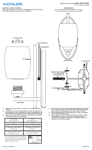 Manual Kichler 5096NIL18 Eileen Lamp