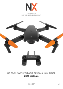 Manual NX NX-8100F Drone