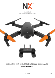 Handleiding NX NX-8100F Drone