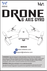 Handleiding Neheme NH525 Drone
