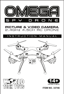 Handleiding Omega 33746 Drone