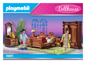 Manual de uso Playmobil set 70971 Victorian Dormitorio