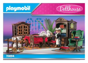 Handleiding Playmobil set 70894 Victorian Woonkamer