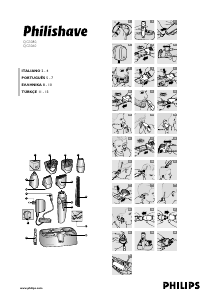 Manuale Philips QG3080 Tagliacapelli