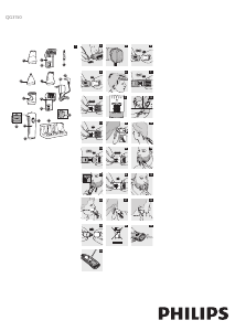 Руководство Philips QG3150 Машинка для стрижки волос