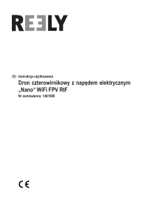 Instrukcja Reely 1461909 Dron