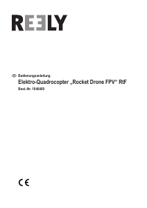 Bedienungsanleitung Reely 1646409 Drohne