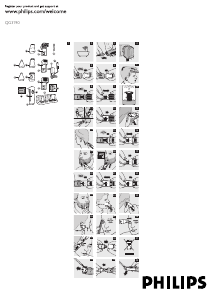 Manuál Philips QG3190 Zastřihávač vlasů
