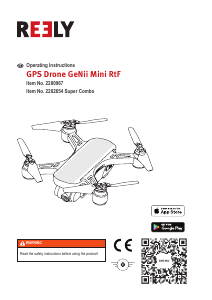 Manual Reely 2280967 GeNii Mini RtF Drone