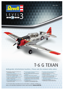 Manual Revell set 03924 Airplanes T-6 G Texan