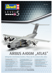 Manual Revell set 03929 Airplanes Airbus A400M Atlas