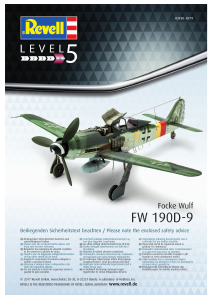 Manual Revell set 03930 Airplanes FW 190D-9
