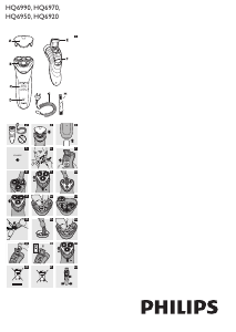사용 설명서 필립스 HQ6990 전기면도기