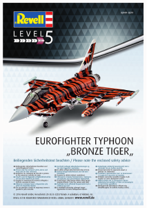 Manual Revell set 03949 Airplanes Eurofighter Typhoon