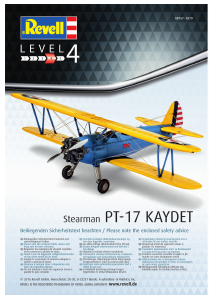 Manual Revell set 03957 Airplanes PT-17 Kaydet