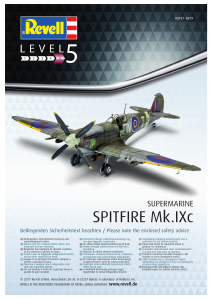 Manual Revell set 03927 Airplanes Spitfire Mk.IXc