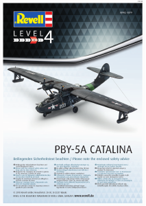 Manual Revell set 03902 Airplanes PBY-5A Catalina