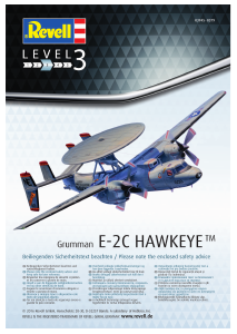 Manual Revell set 03945 Airplanes E-2C Hawkeye