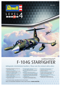 Manual Revell set 03904 Airplanes F-104G Starfighter