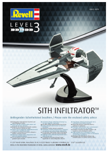 Manual Revell set 63612 Star Wars Sith Infiltrator