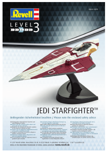 Manual Revell set 63614 Star Wars Jedi Starfighter