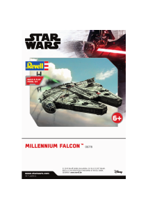 Manual Revell set 06778 Star Wars Millennium Falcon