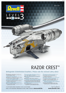 Manual Revell set 06781 Star Wars Razor Crest