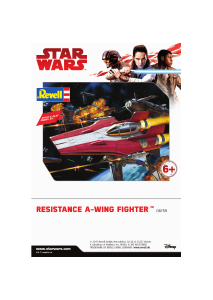 Manual Revell set 06759 Star Wars Resistance A-Wing Fighter