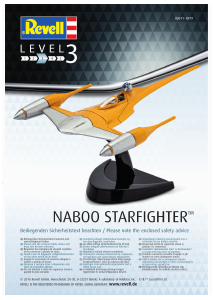 Manual Revell set 63611 Star Wars Naboo Starfighter