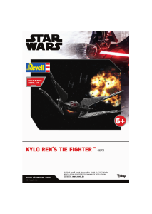 Manual Revell set 06771 Star Wars Kylo Rens TIE Fighter