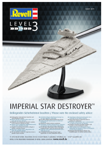 Manual Revell set 63609 Star Wars Imperial Star Destroyer