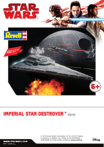Manual Revell set 06749 Star Wars Imperial Star Destroyer
