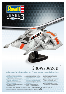 Manual Revell set 63604 Star Wars Snowspeeder