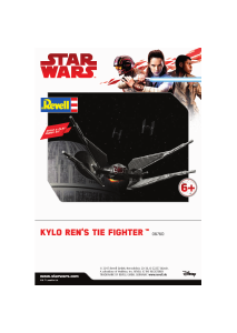 Manual Revell set 06760 Star Wars Kylo Rens TIE Fighter